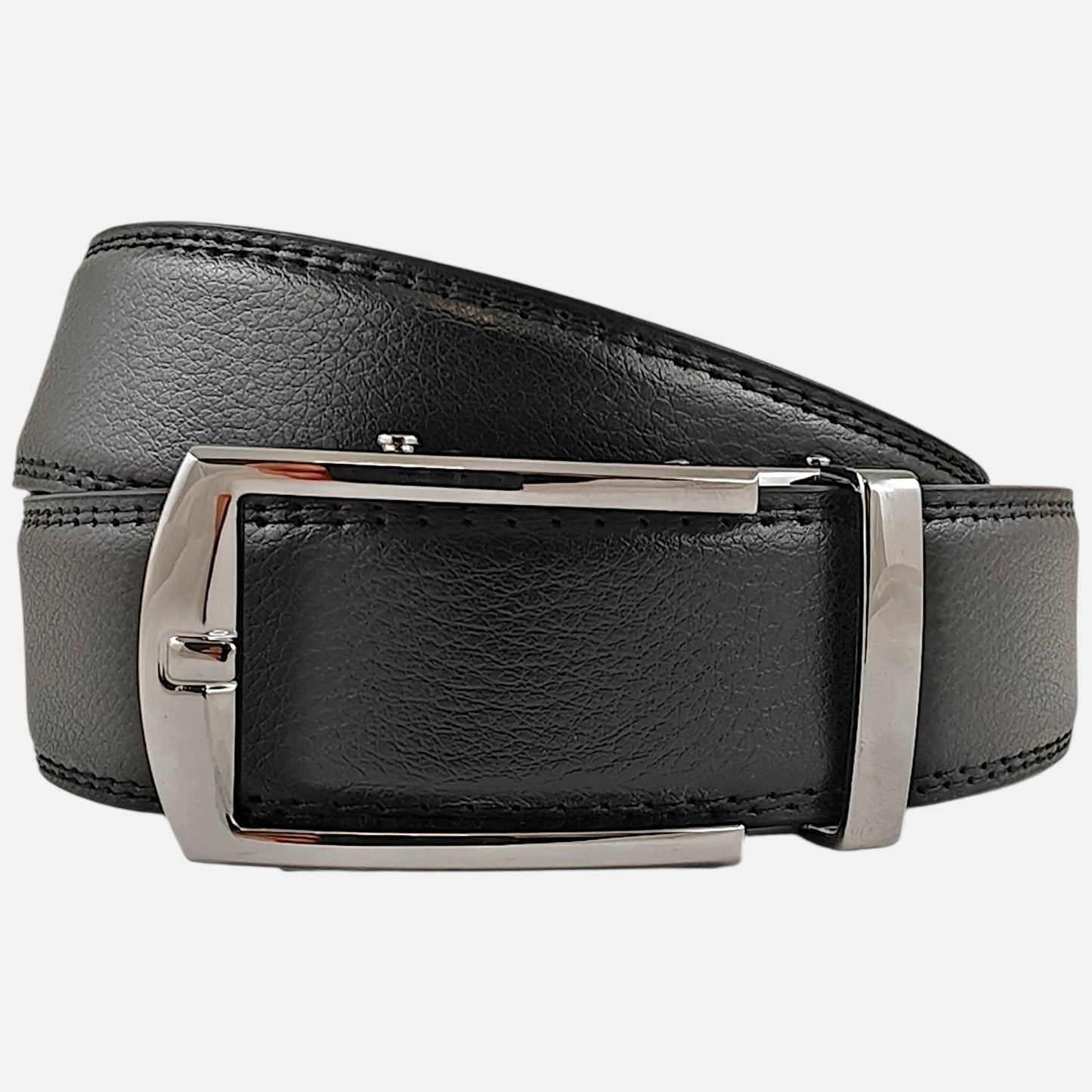 BELTBOX MAX | Черен мъжки колан от естествена кожа – 150 см