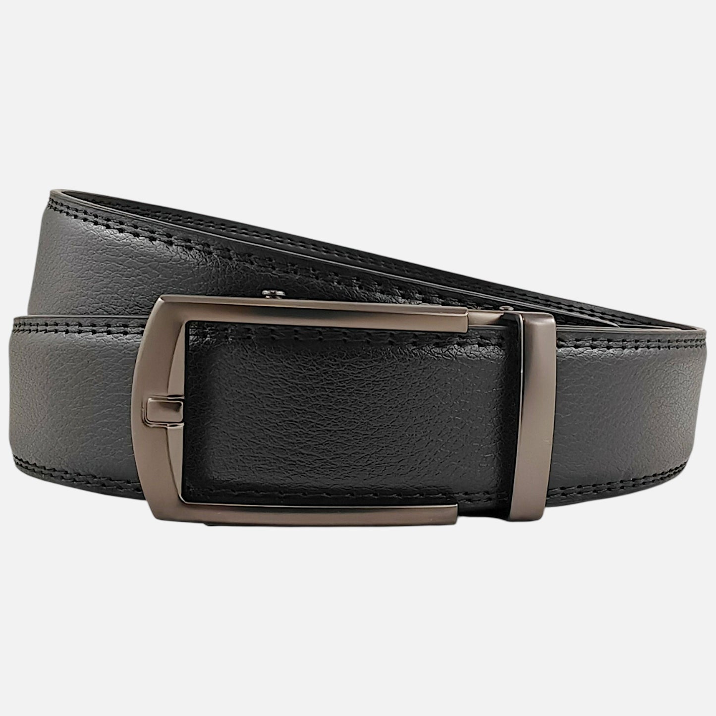 BELTBOX MAX | Черен мъжки колан от естествена кожа – 150 см