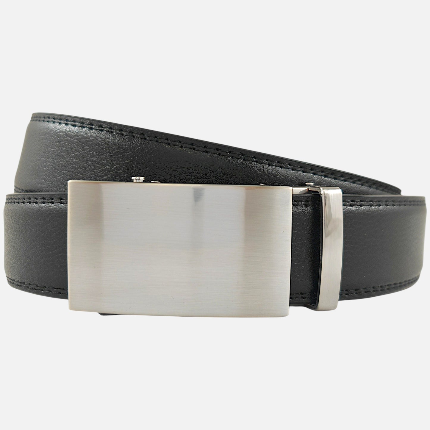 BELTBOX MAX | Черен мъжки колан от естествена кожа – 150 см