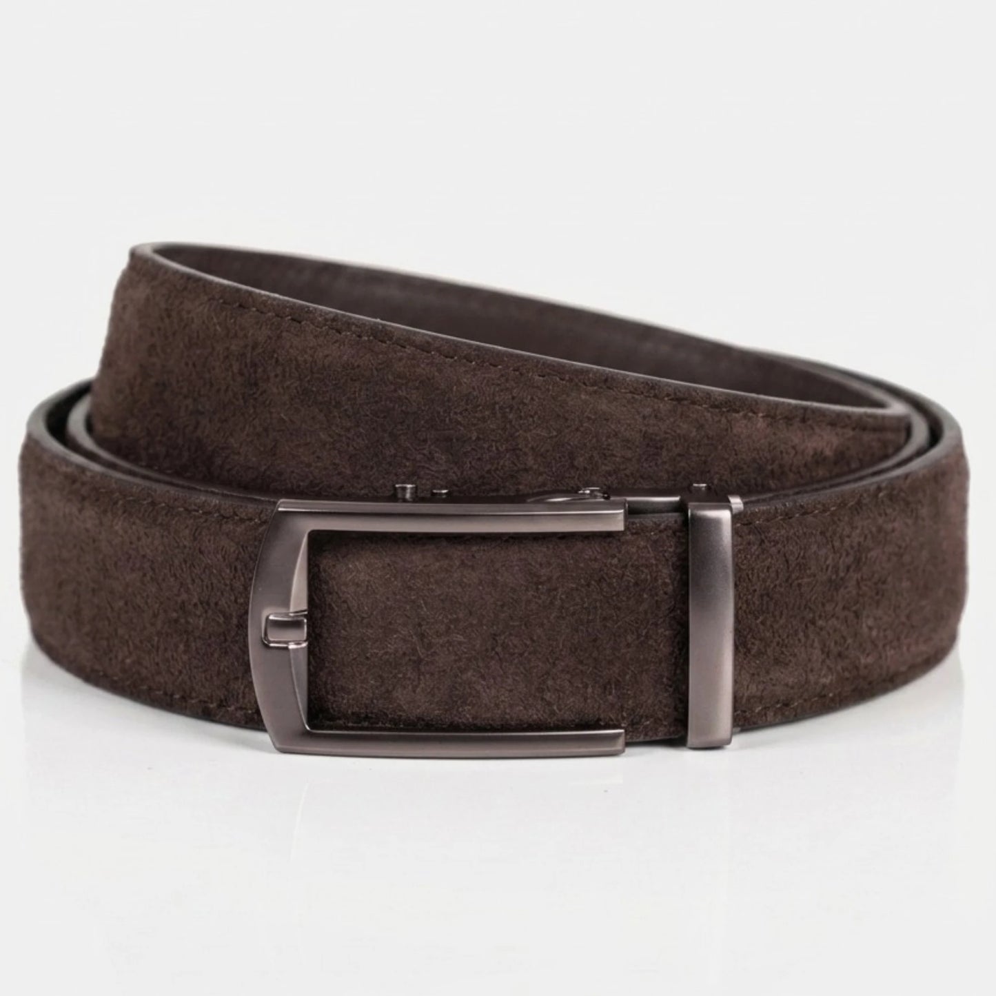 BELTBOX® Suede Coffee × Gun Matt Minimalist | 3.5 см