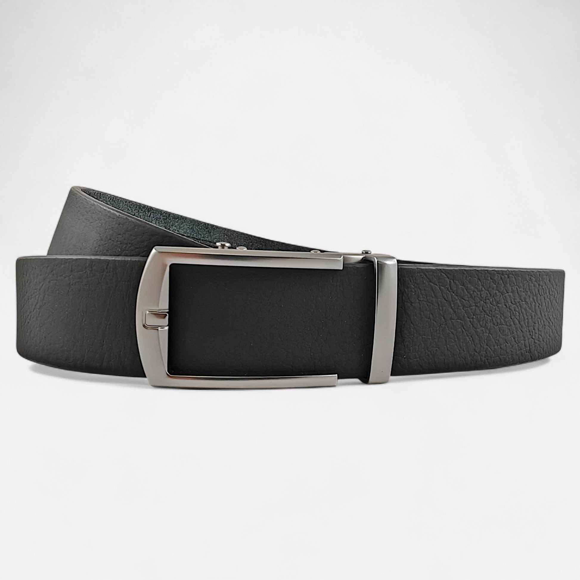 BELTBOX® Premier Bison × Silver Matt Minimalist | 3.5 см