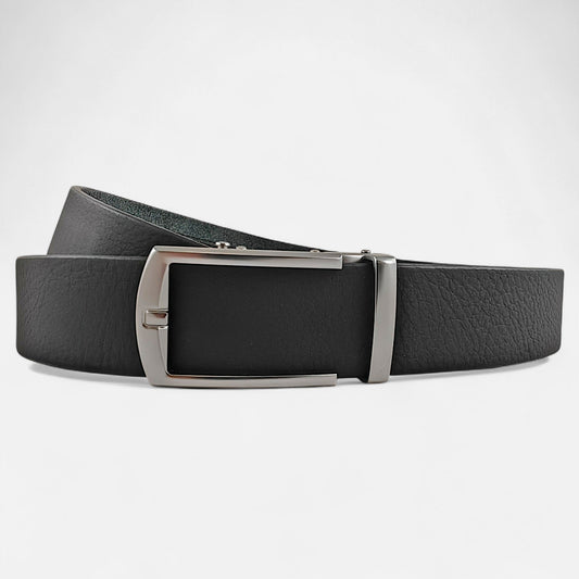 BELTBOX® Premier Bison × Silver Matt Minimalist | 3.5 см