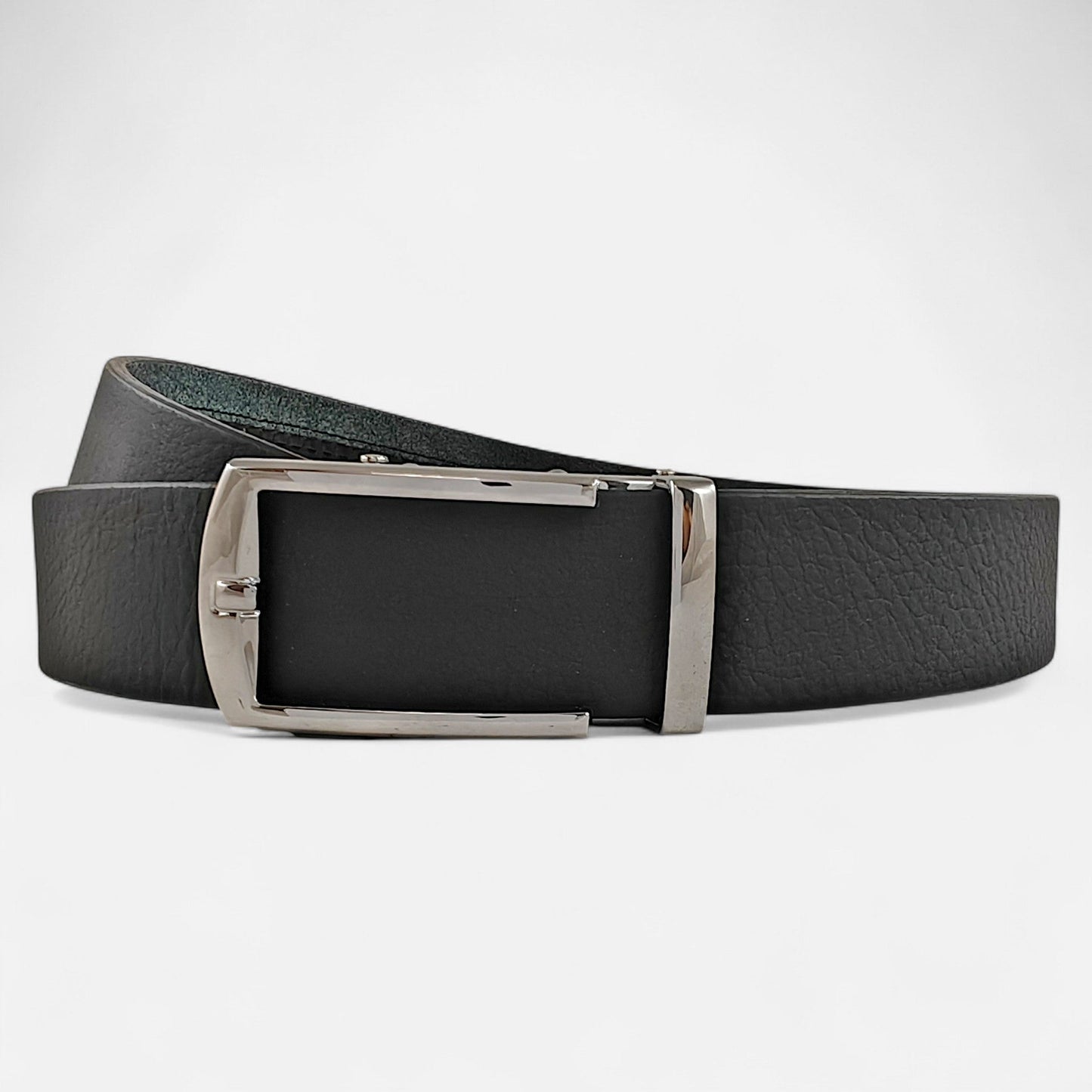 BELTBOX® Premier Bison × Silver Minimalist | 3.5 см