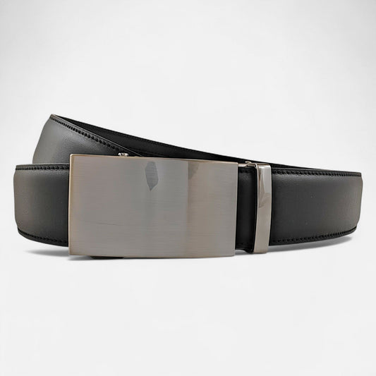 BELTBOX® Premier Black × Silver Classic | 3.5 см