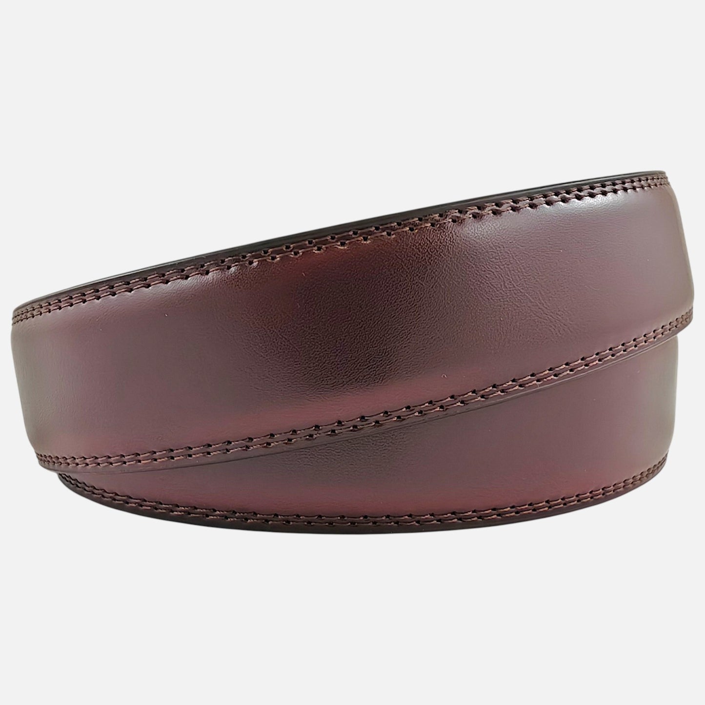 BELTBOX | Кожена лента без дупки за автоматичен механизъм - 3.5 см.