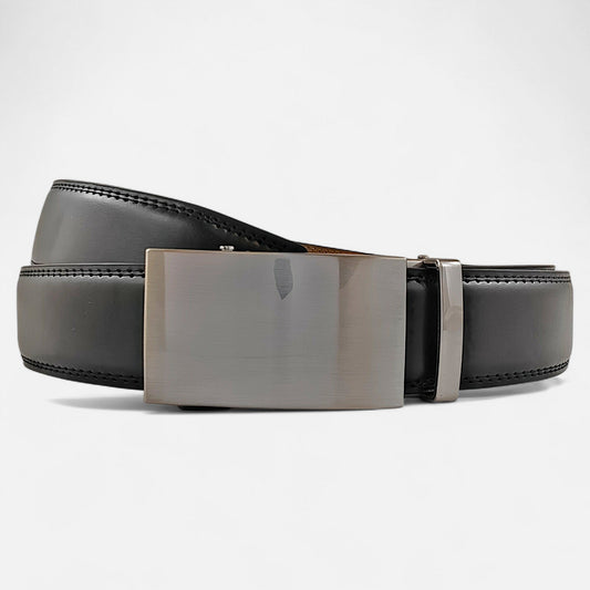 BELTBOX® Luxury Black × Silver Classic | 3.5 см