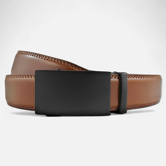 BELTBOX® Luxury Cognac × Noir Classic | 3.5 см