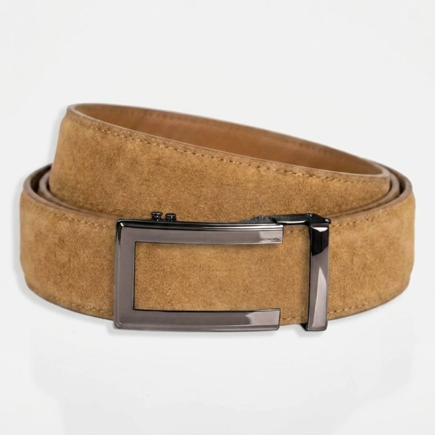 BELTBOX® Suede Caramel × Gun Traditional | 3.5 см