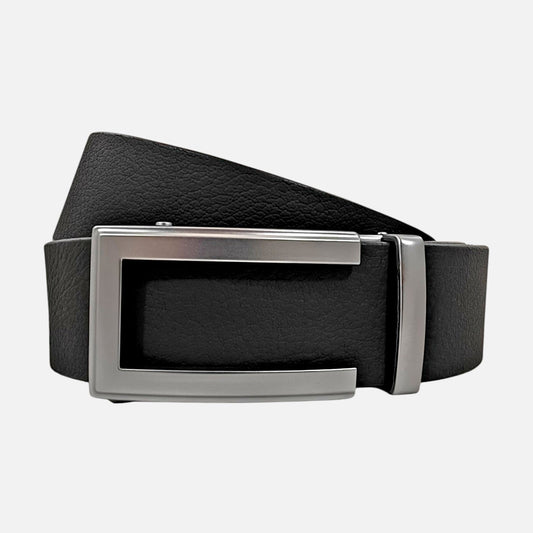BELTBOX® Premier Bison × Silver Matt Traditional | 3.5 см