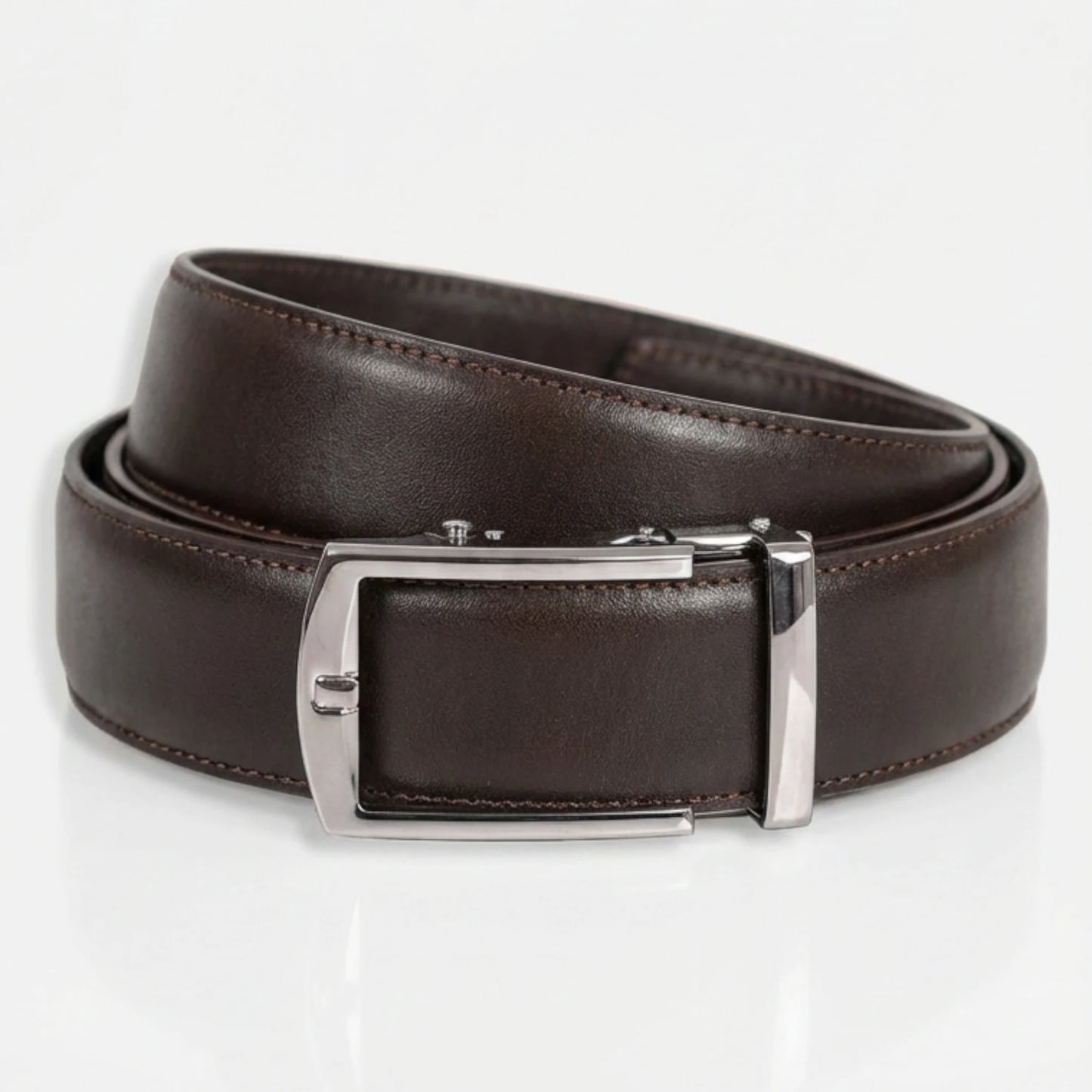 BELTBOX® Premier Hazel × Silver Minimalist | 3.5 см