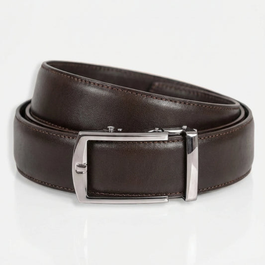 BELTBOX® Premier Hazel × Silver Minimalist | 3.5 см