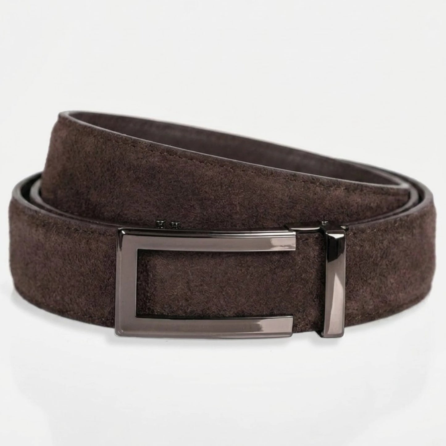 BELTBOX® Suede Coffee × Gun Traditional | 3.5 см
