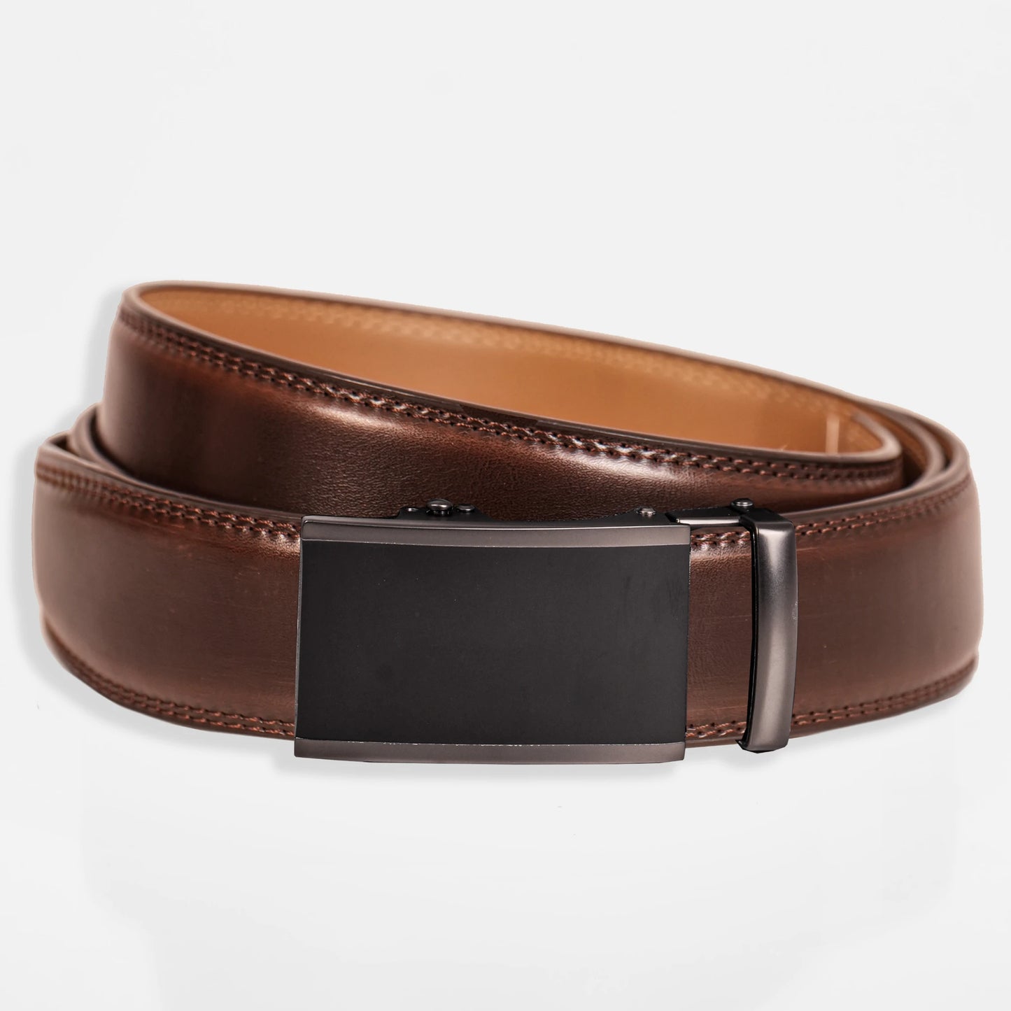 BELTBOX kolan bez dupki ot estestvena koja - tamno kafiav