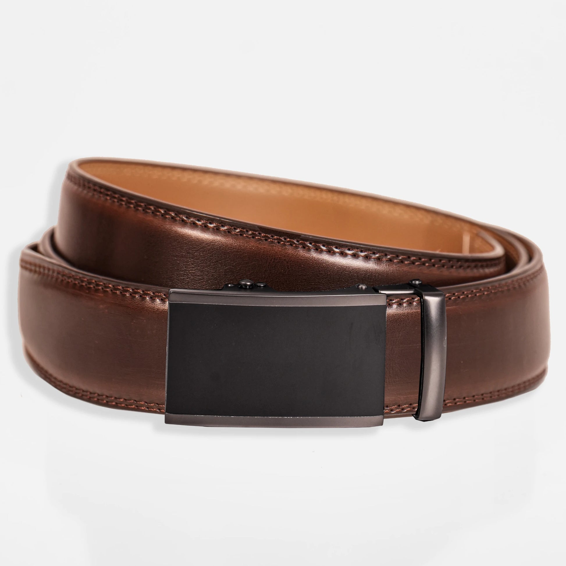 BELTBOX kolan bez dupki ot estestvena koja - tamno kafiav