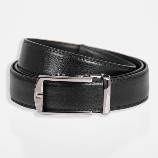 BELTBOX® Classic Max × Silver Minimalist | 3.5 см