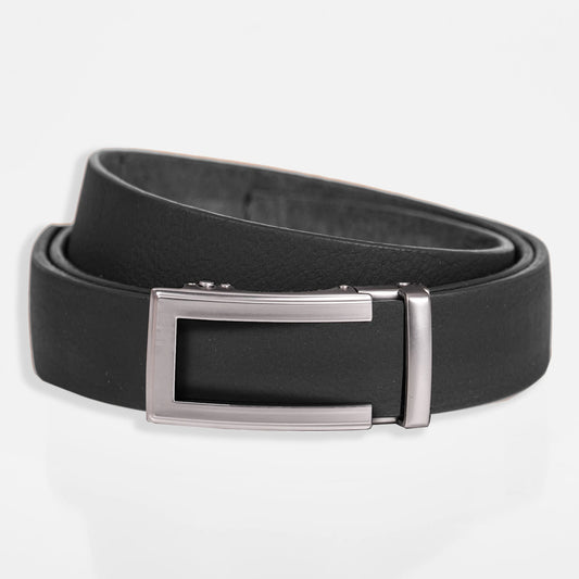 BELTBOX® Premier Bison × Silver Matt Traditional | 3.5 см