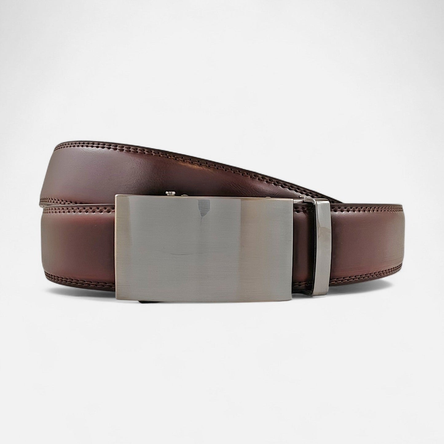 BELTBOX® Luxury Mahagon × Silver Classic | 3.5 см