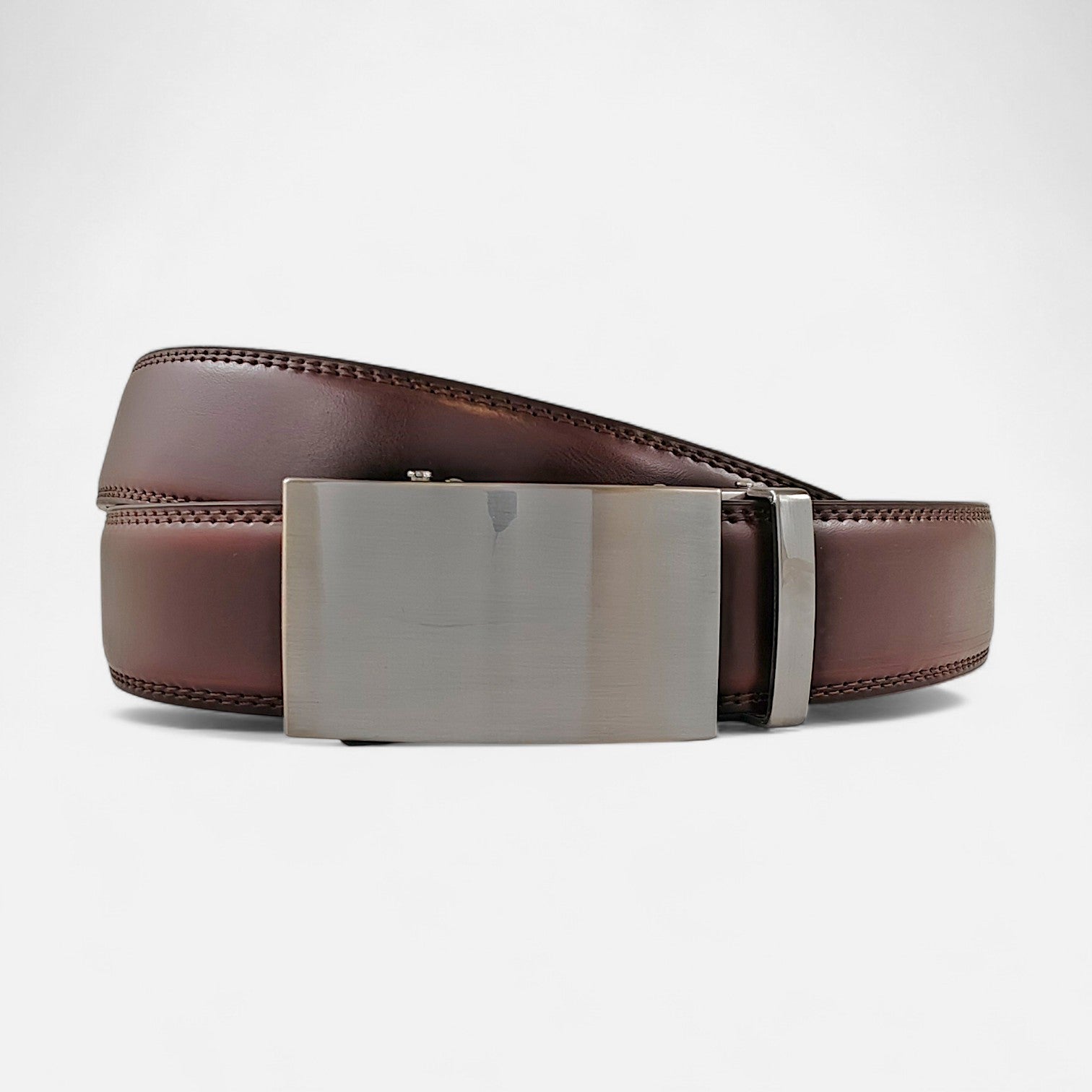 BELTBOX® Luxury Mahagon × Silver Classic | 3.5 см
