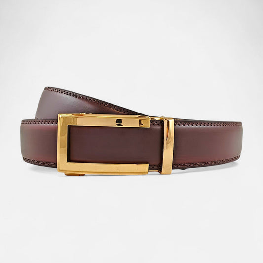 BELTBOX® Luxury Mahagon × Gold Traditional | 3.5 см