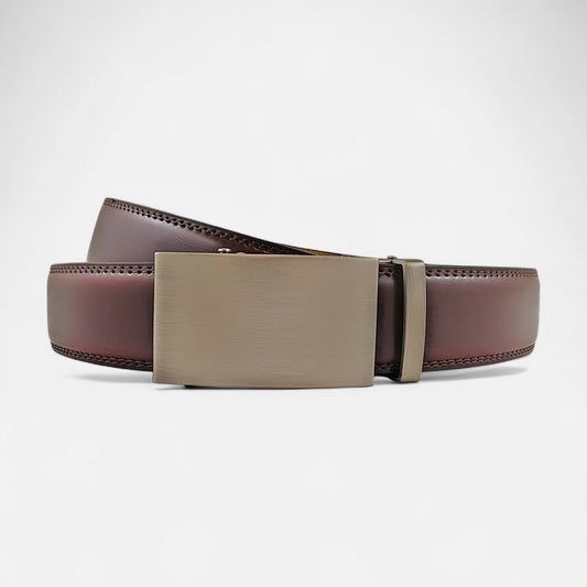 BELTBOX® Luxury Mahagon  × Steel Classic | 3.5 см