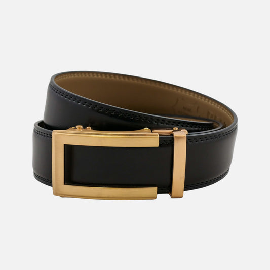 BELTBOX® Luxury Black × Gold Traditional | 3.5 см